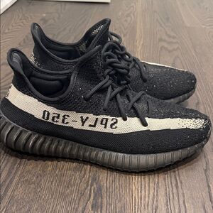 Yeezy Black and White Sneakers